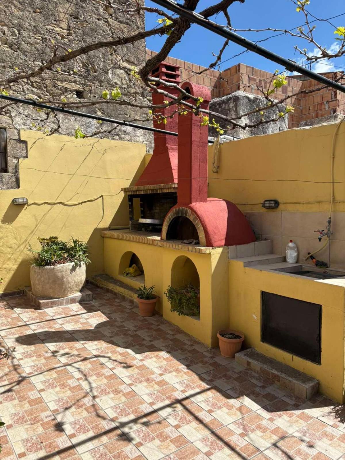 Nikos Traditional House Malathiros Bagian luar foto